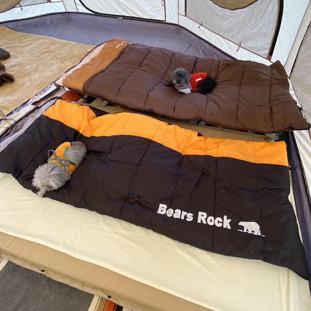 レビュー】冬キャンプで-30℃封筒型で最強の寝袋（FX-503W）を試して